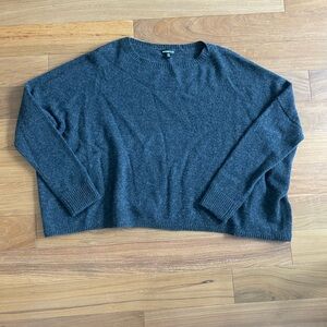 Minnie Rose 100% Cashmere Cropped Sweater